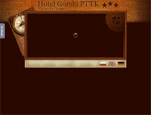 Tablet Screenshot of hotel-pttk.pl